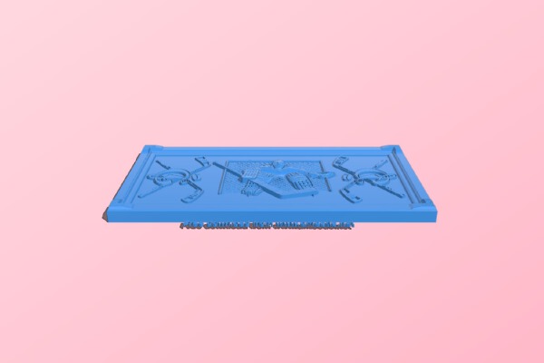 Backgammon pattern | 3d print model