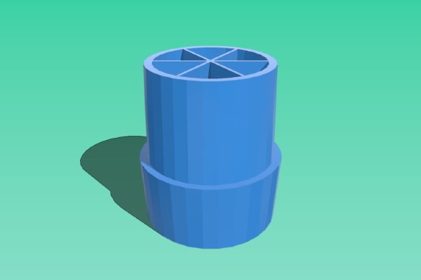 skimmer_vacuum cleaner hose adapter for swimming pools | 3d print model