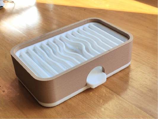 Soap holder with drainer | 3d print model