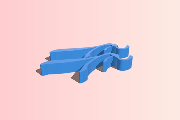 tesla-models-hook-kleiderhaken | 3d print model