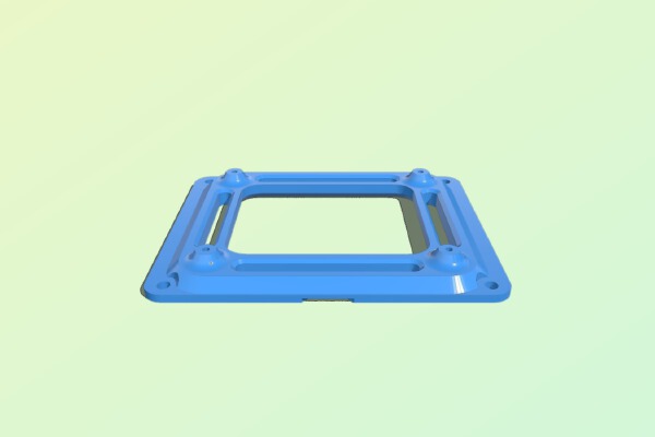 Raspberry Pi 4 super silent case with 2.5 HDD(SSD) mount | 3d print model