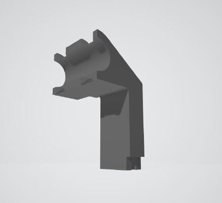 Cable support for Alfawise U30 | 3d print model