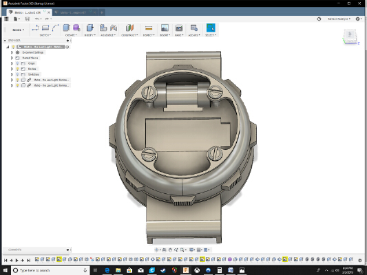 Metro - Last Light - Watch | 3d print model