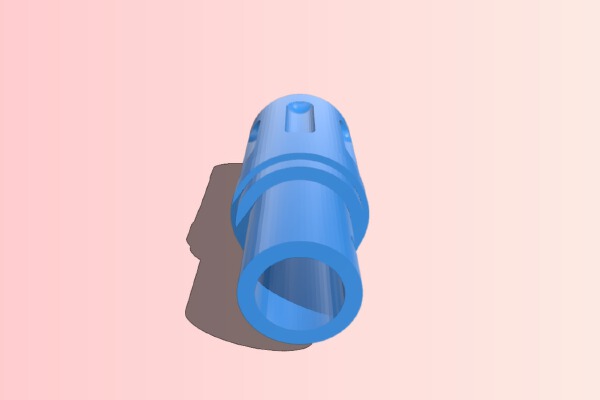 Well Mac-10 Threaded Barrel | 3d print model