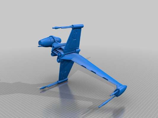 B wing | 3d print model