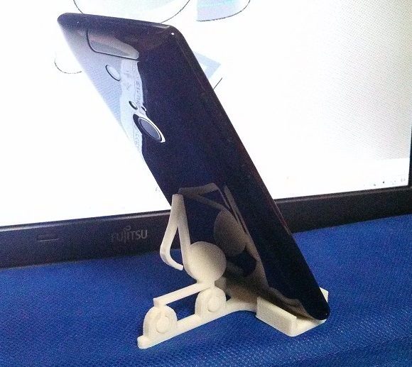 Note type smartphone stand