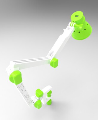 Light Arm 140 - Full 3D | 3d print model