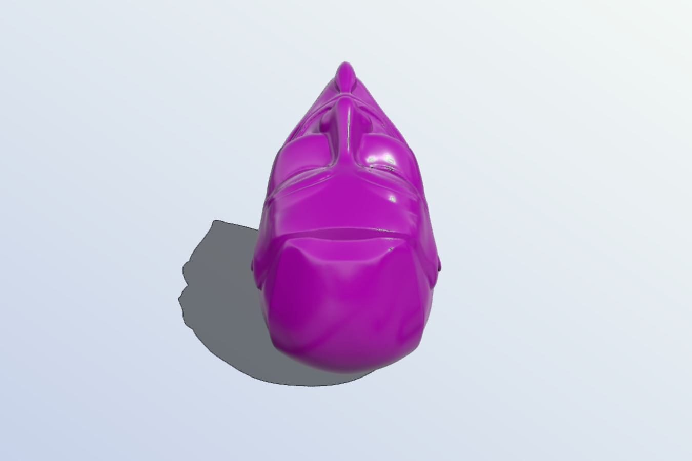 Anonymous figurine head
