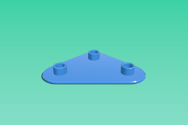 Dance Dance Revolution Arcade (DDR) Upgraded Pad L-Bracket Spacer | 3d print model