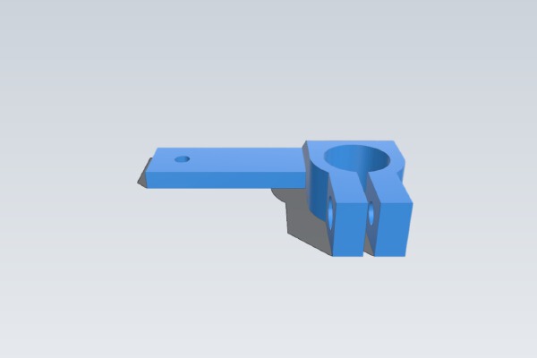 Wanhao Dial Indicator Mount | 3d print model