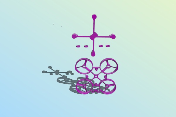 Front mount Goldberg complete | 3d print model