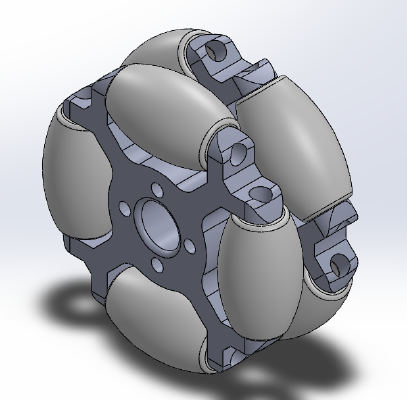 Omni Wheel | 3d print model