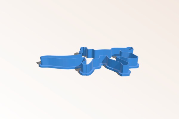 Lizard cookie mold cutter | 3d print model