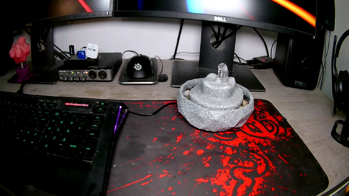 Table top water fountain | 3d print model