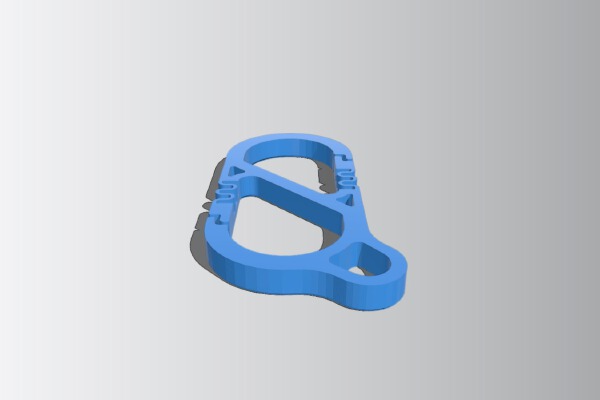 Mini S-Carabiner, Strong Clip | 3d print model