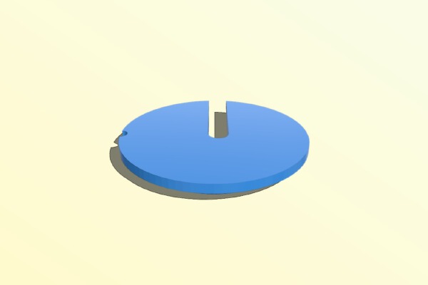 Bandsaw Insert | 3d print model