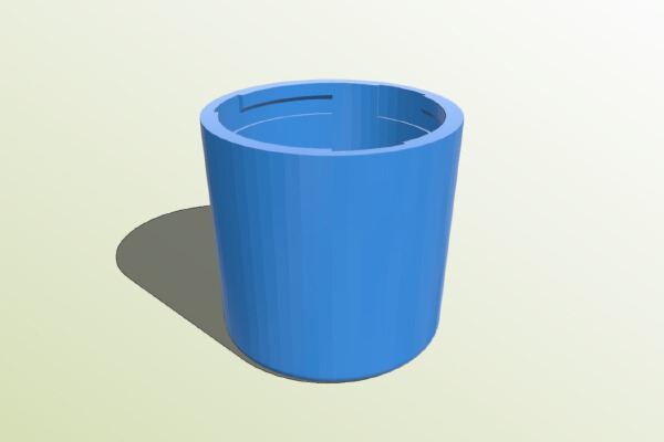 Tapered Lid | 3d print model