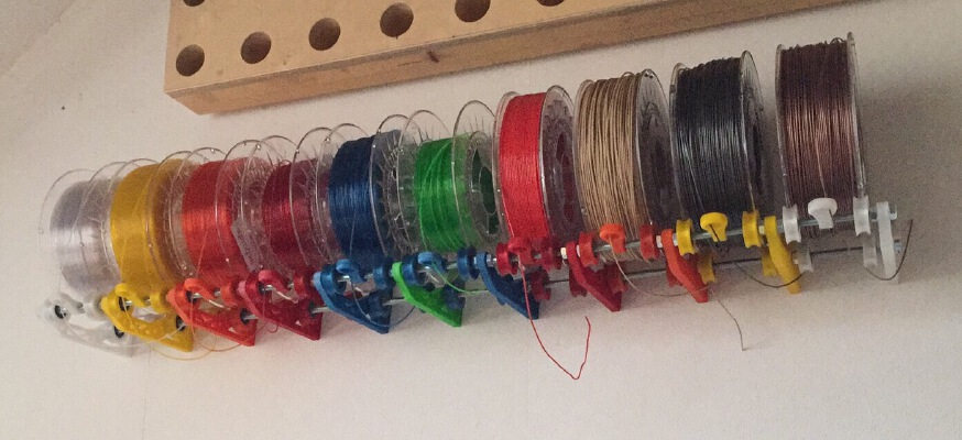 Spool holder for the Wall | 3d print model
