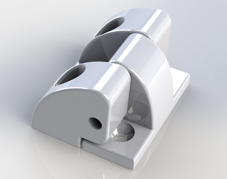 Beefy Hinges for 2020 Aluminium Extrude