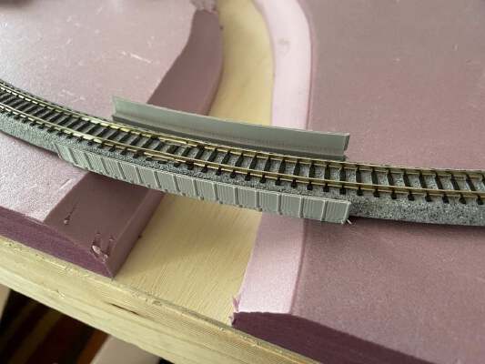 Customizable Curved Bridge for N Scale Unitrack | 3d print model