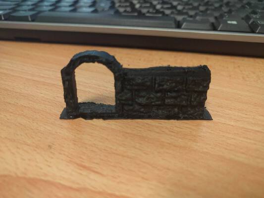 Wall sections (2 long) | 3d print model