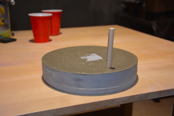 Clock (3D printed mold for concrete or fully 3D printed clock body) | 3d print model