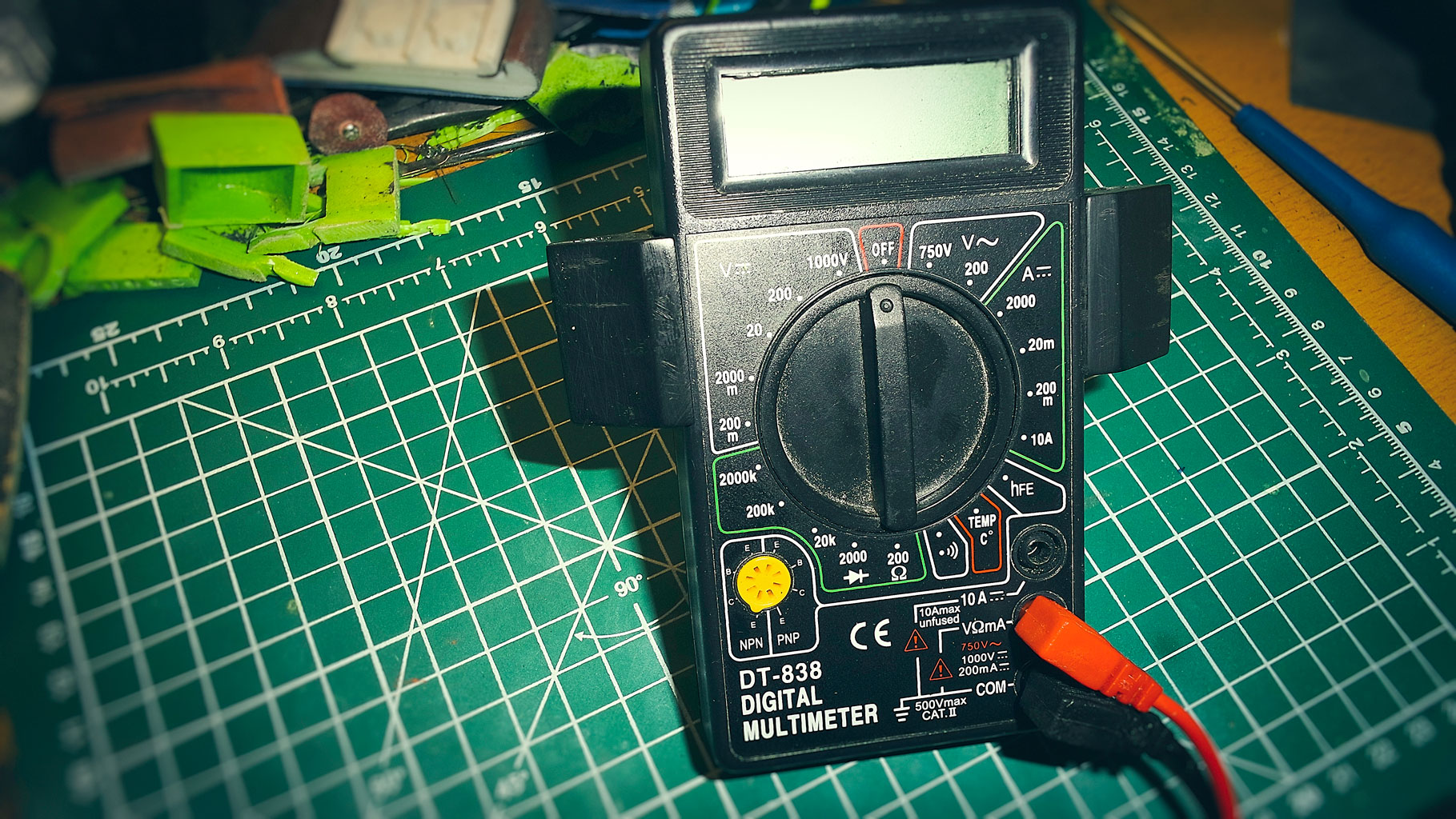 multimeter holder