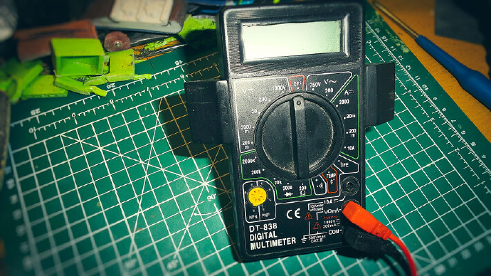 multimeter holder | 3d print model