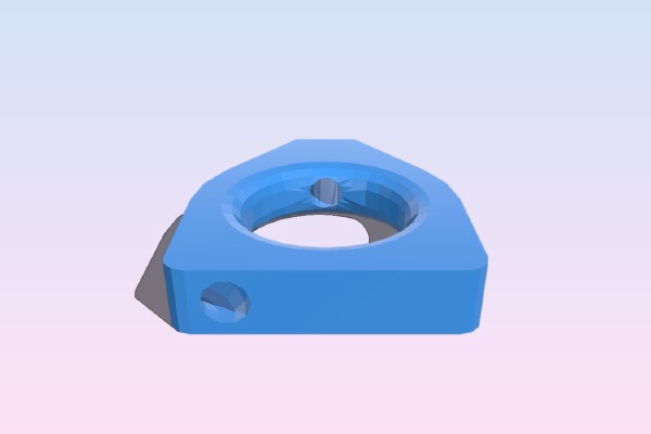 Keychain Self-Defense Track Spike Knuckle | 3d print model
