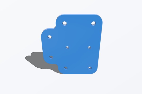 FLSUN i3 x carriage plates | 3d print model