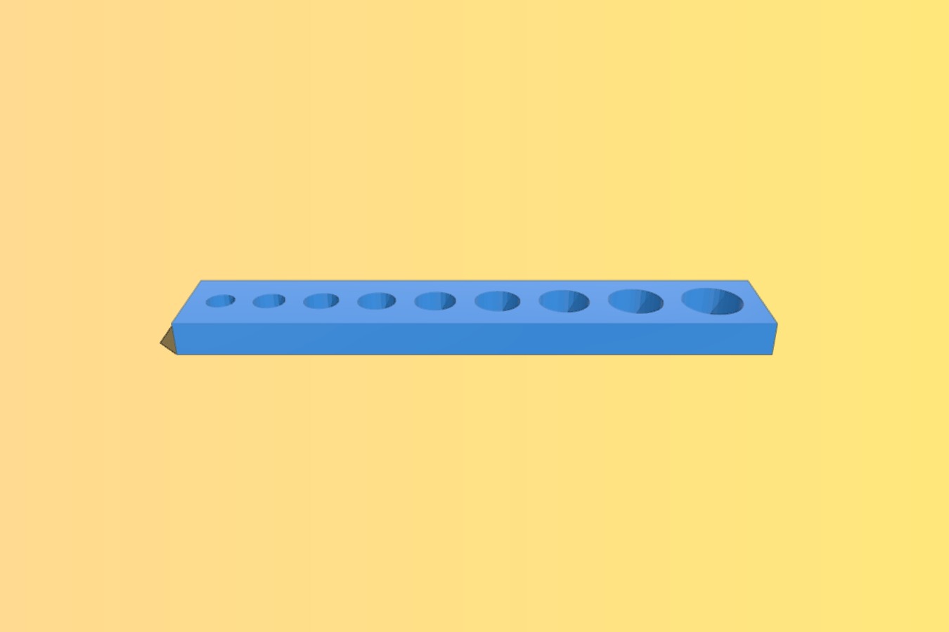 Parametric Series of Polyholes