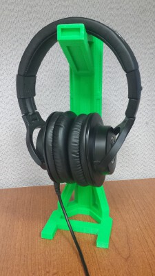 Multi Piece Headphone Stand (Free Standing) | 3d print model