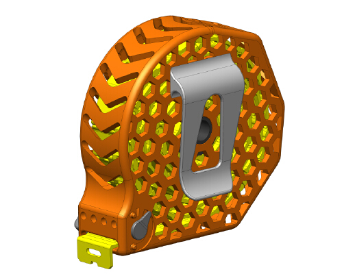 3D Printed Tape Measure, 4ft | 3d print model