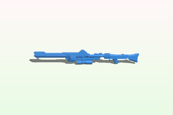 Sniper rifles | 3d print model
