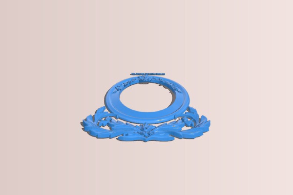 Mirror frame pattern | 3d print model