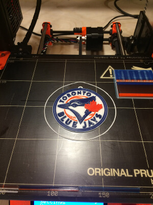 Toronto Blue Jays Hanging Ornament | 3d print model