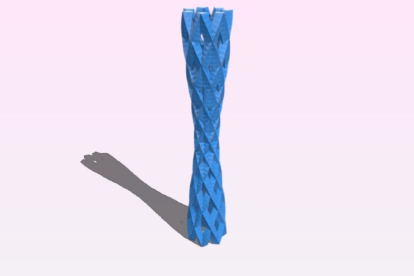 Twisty Pipe | 3d print model