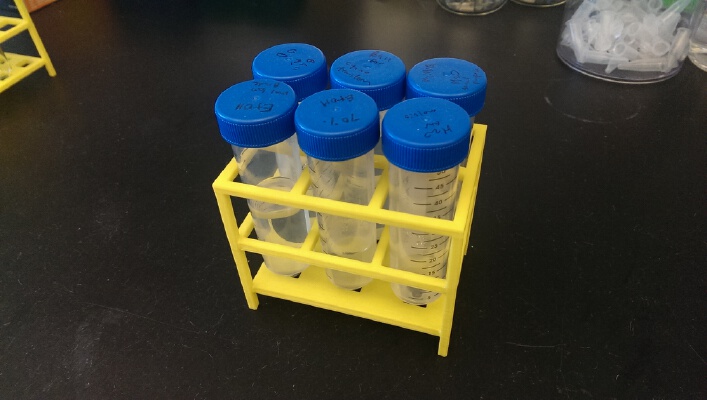 15 and 50 ml test tube holder | 3d print model