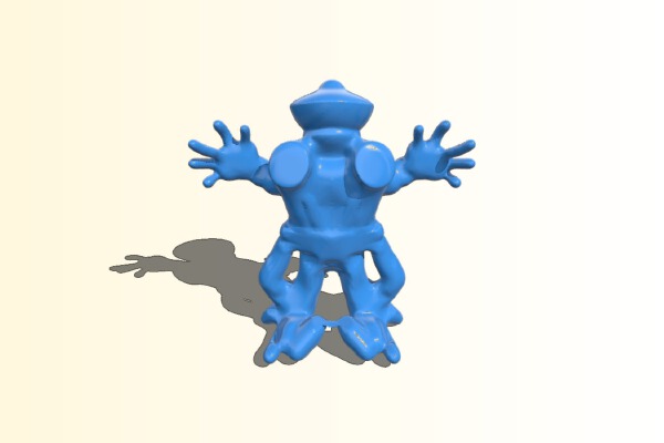 Tin Sludge Graffiti Monster | 3d print model