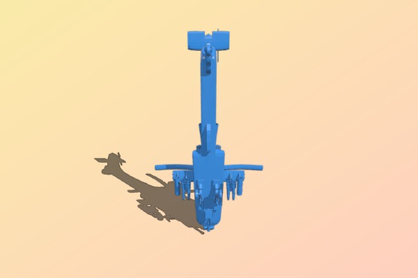 Planes AH-64 Apache | 3d print model