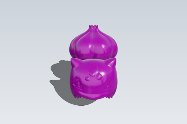 Bulbasaur detailed | 3d print model