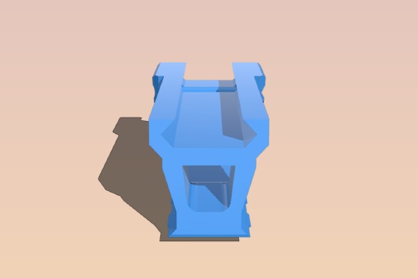 Picatinny riser XL | 3d print model