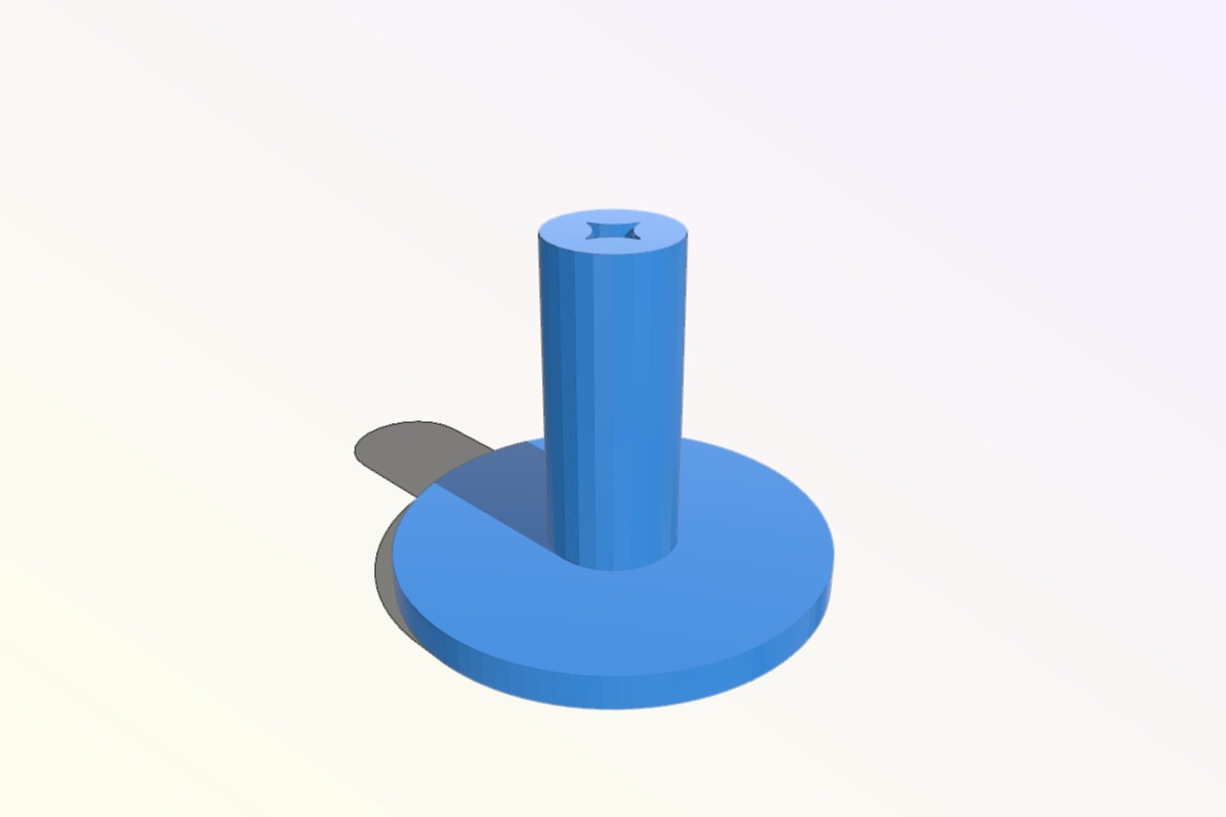 Golf tee support