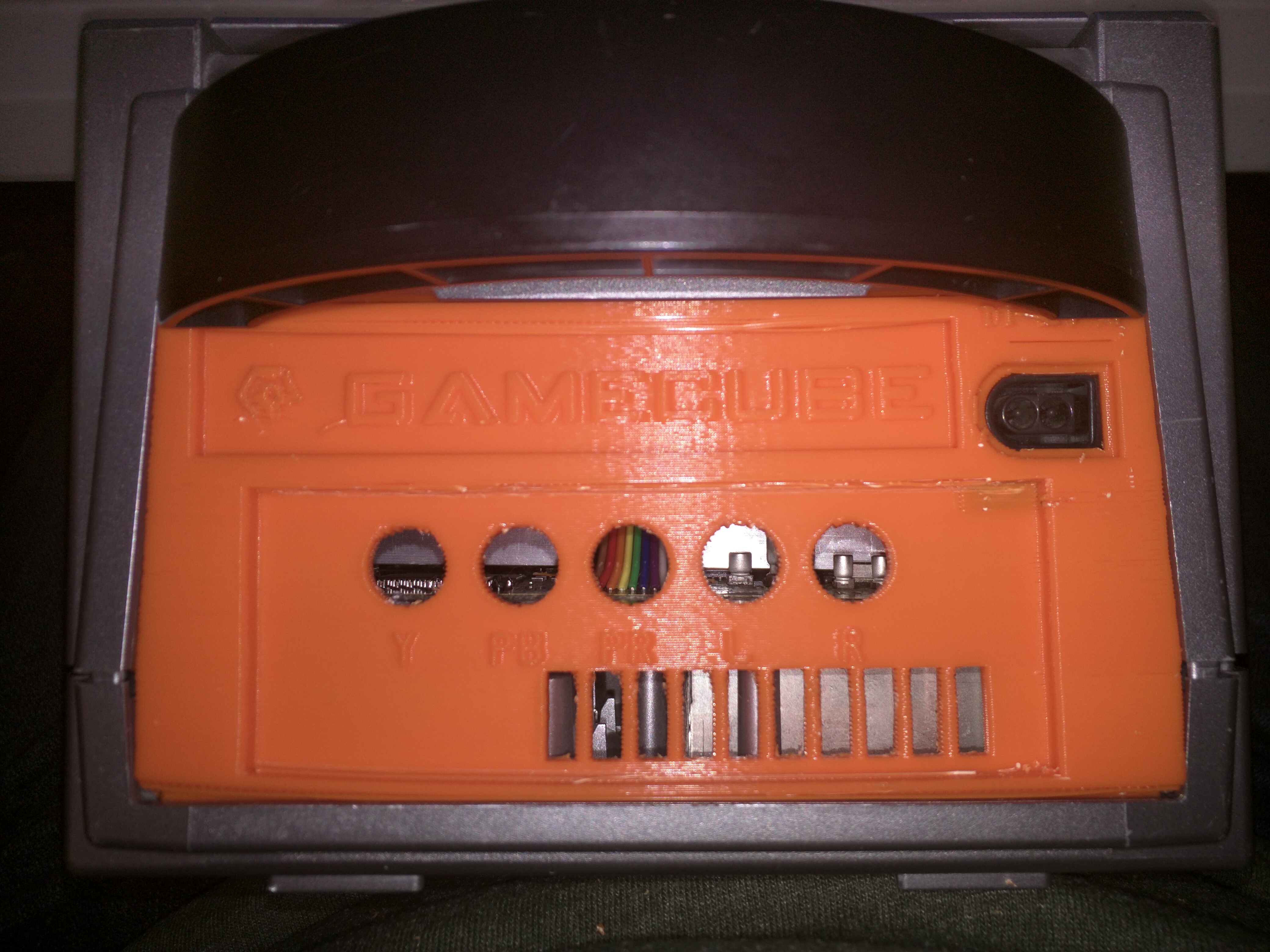 Gamecube Component Back Panel