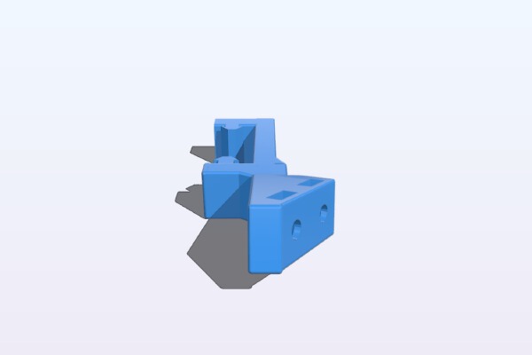 Ender 3 Angled Filament Spool Holder | 3d print model