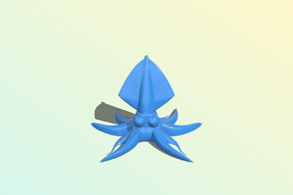 Chill Squid | 3d print model