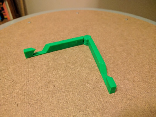 Folding Cell Phone Stand V2 | 3d print model