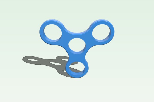 Fidget Spinner Frame | 3d print model