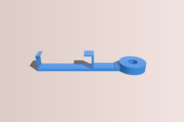 Ring Indoor Cam Babyletto Crib Mount | 3d print model