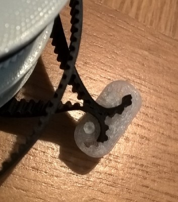 Compact GT2 _ 2GT belt clamp FPLC Biomaker | 3d print model